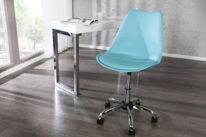 Fotel biurowy Astoria Blue - niebieski