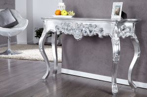 Konsola Giowanna 110 cm - srebrny - Silver