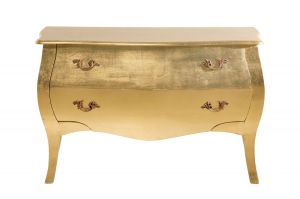 KARE Design :: Komoda Romantic Gold Leaf Big - duża złota