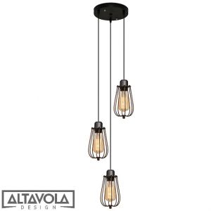 Altavola :: Żyrandol KOPENHAGEN LOFT CO szaro-brązowy