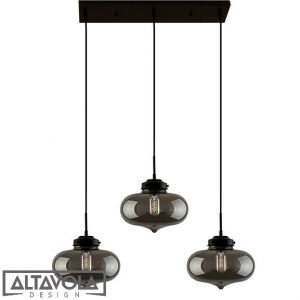Altavola :: Żyrandol LONDON LOFT NO.1 CLS dymny