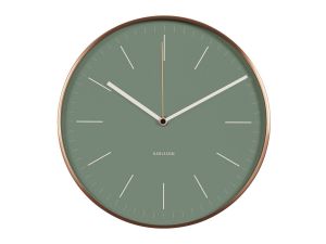 Karlsson :: Zegar Ścienny Minimal Jungle Green