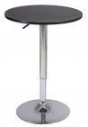 STOLIK BAROWY B500 (CZARNY)