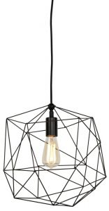 It\'s About RoMi :: Lampa wisząca Copenhagen czarna - żelazny stelaż