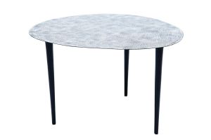 KARE Design :: Stolik kawowy Egg Silver 56 x 62 cm - chrom