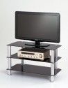 RTV21 stolik TV czarny (2p1szt)