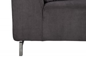 Zuiver :: Sofa Dragon 3-seater Rib Szara