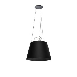 Artemide :: Tolomeo Mega sospensione \'52 black - 52cm czarna