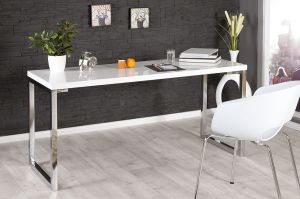 Biurko White Bottom 160 cm - wzór 4