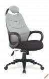 STRIKER fotel gabinetowy czarno-popielaty