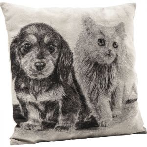 KARE Design :: Poduszka Little Cat and Dog 45x45cm