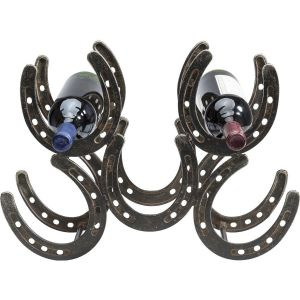 KARE Design :: Stojak na wino Horseshoe / Podkowy