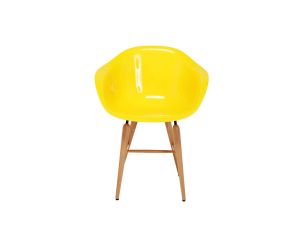 KARE Design :: Krzesło Forum Wood Yellow - żółty || Wood Yellow