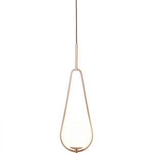 KARE Design :: Lampa wisząca Loop - mosiądz