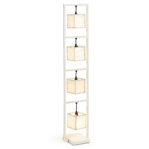 LaForma :: Lampa podłogowa AUBAL biała