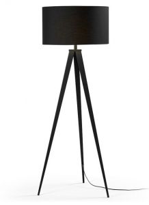 LaForma :: Lampa podłogowa TRIPOD czarna - wzór 4