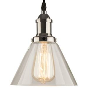 Altavola :: Lampa wisząca New York Loft no. 1 transparentna - chromowa