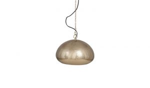 Zuiver :: Lampa Wisząca Hammerded Oval Mosiężna