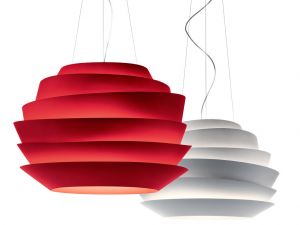 Foscarini :: Lampa wisząca El Solei Rosso - czerwona