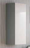 LIVO S120, szafka wisząca popiel / biały (1p1szt)