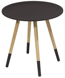 Zuiver :: Stolik Two Tone czarny - Silver