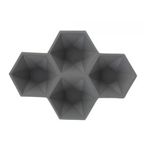 Zuiver :: Pojemnik HEXAGON szary