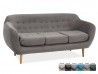 SOFA EMMA III TAPICERKA SUN 29