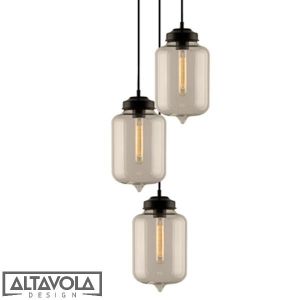 Altavola :: Żyrandol LONDON LOFT NO.2 CO transparentny