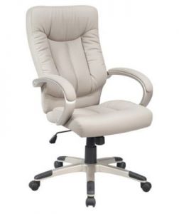 Szary fotel gabinetowy Q-066