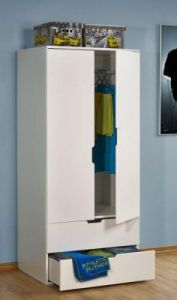 Biała szafa Eskimo S-1