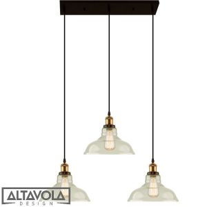Altavola :: Żyrandol NEW YORK LOFT NO.3 CO transparentny