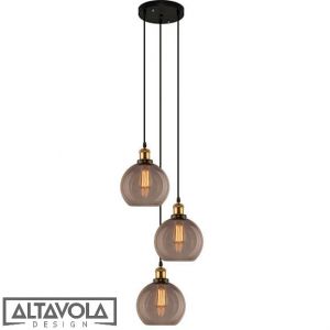 Altavola :: Żyrandol NEW YORK LOFT NO.2 S/CO dymny