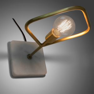 LaForma :: Lampa stołowa ADDRA mosiężna